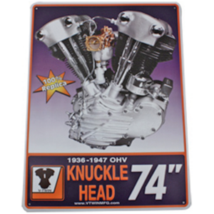 ENGINE PLAQUES Knucklehead Engine Plaque
