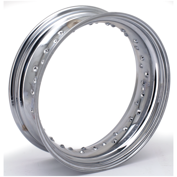 CHROME WHEEL RIMS Chrome 5.00x16 rim FLH/T09-UP