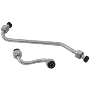 OIL LINES FOR EARLY BIG TWIN Wht pltd filter return oil lines BT36-57
