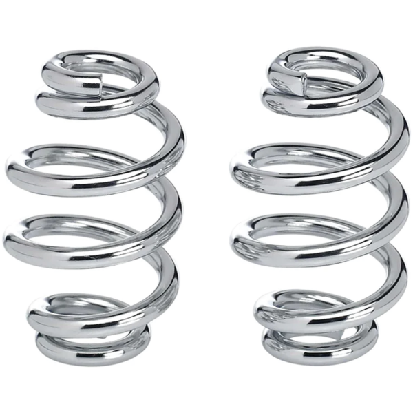 LOWBROW CUSTOMS BARREL STYLE SEAT SPRINGS Barrel Seat Springs 3" Chrome