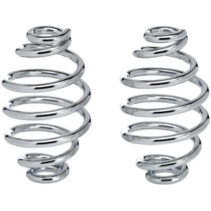 LOWBROW CUSTOMS BARREL STYLE SEAT SPRINGS Barrel Seat Springs 4" Chrome