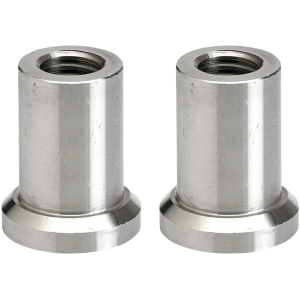 LOWBROW CUSTOMS STEEL HANDLEBAR RISER BUNGS Handlebar Bungs 1/2-13" Thread 2Pck