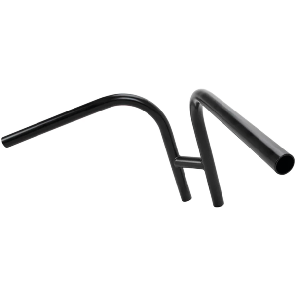 LOWBROW CUSTOMS RABBIT EARS HANDLEBARS Rabbit 1" Handlebars Dimpled Black