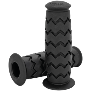 LOWBROW CUSTOMS HANDLEBAR GRIPS Lowbrow Champion Grips 1" Black