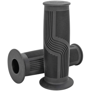 LOWBROW CUSTOMS HANDLEBAR GRIPS Lowbrow AMF Style Grips 1" Black