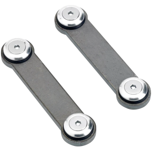 LOWBROW CUSTOMS WELD-ON UNIVERSAL GAS TANK MOUNT KIT Frisco Gas Tank Alu Mounting Kit