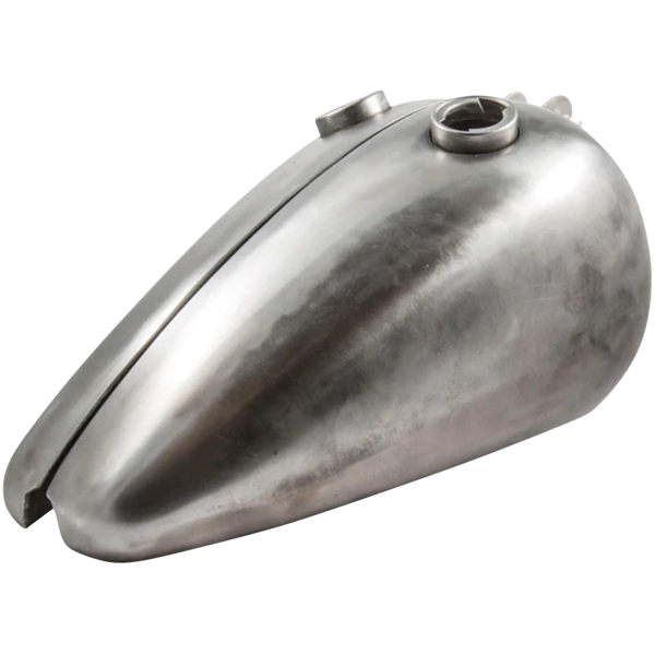 LOWBROW CUSTOMS WX STYLE SPLIT GAS TANKS FOR EARLY BIG TWIN WX Split Gas Tank 2.25 Gallon BT36-84