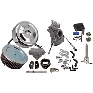 FUEL INJECTION TO CARBURETOR CONVERSION EFI to HSR42 carb kit XL07-up*
