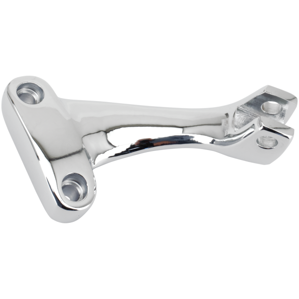 MID MOUNT LEFT SIDE DRIVER PEG SUPPORT FOR SPORTSTER Footpeg Support Left Side Chrome XL91-03