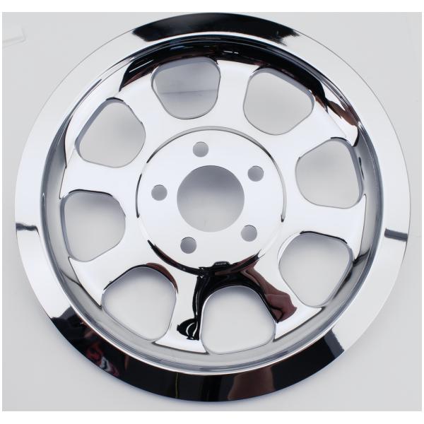 REAR WHEEL BELT PULLEY INSERTS Pulley Cover 70T Chrome FXD06