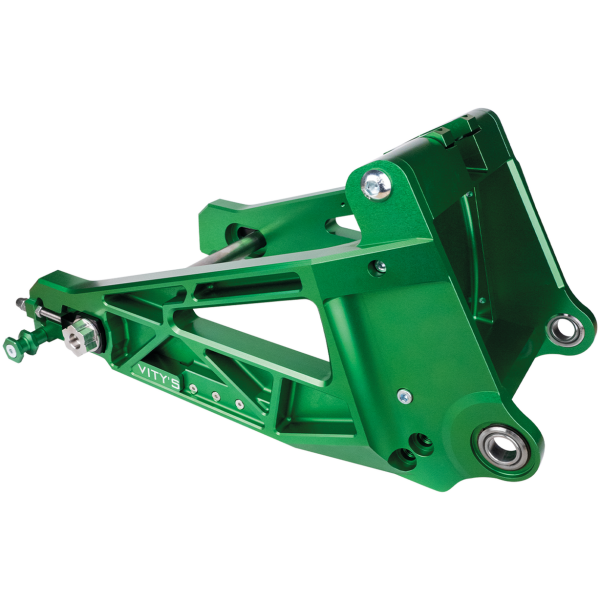VITY'S BILLET SWING ARM FOR SOFTAIL Vity's Billet Swingarm Green ST18-Up