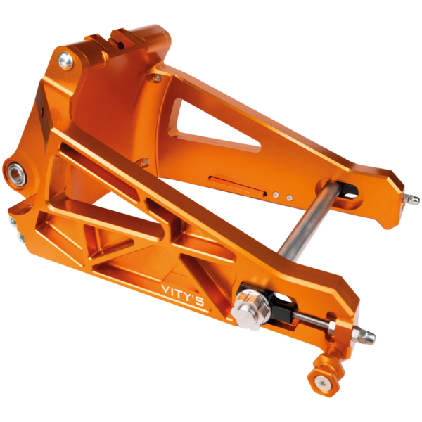 VITY'S BILLET SWING ARM FOR SOFTAIL Vity's Billet Swingarm Orange ST18-Up