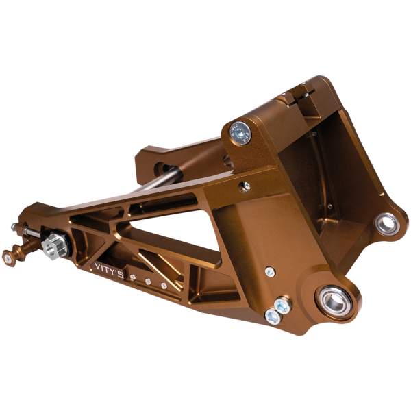 VITY'S BILLET SWING ARM FOR SOFTAIL Vity's Billet Swingarm Bronze ST18-Up