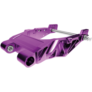 VITY'S BILLET SWING ARM FOR TOURING Vity's Billet Swingarm Purple FLH/T14-Up