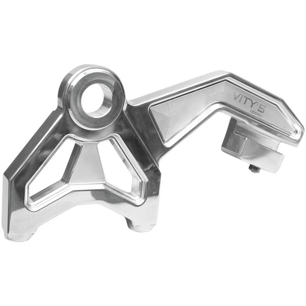 VITY'S BRACKETS FOR RADIAL MOUNT REAR BRAKE CALIPERS Radial Caliper Bracket Raw FLH/T14-Up