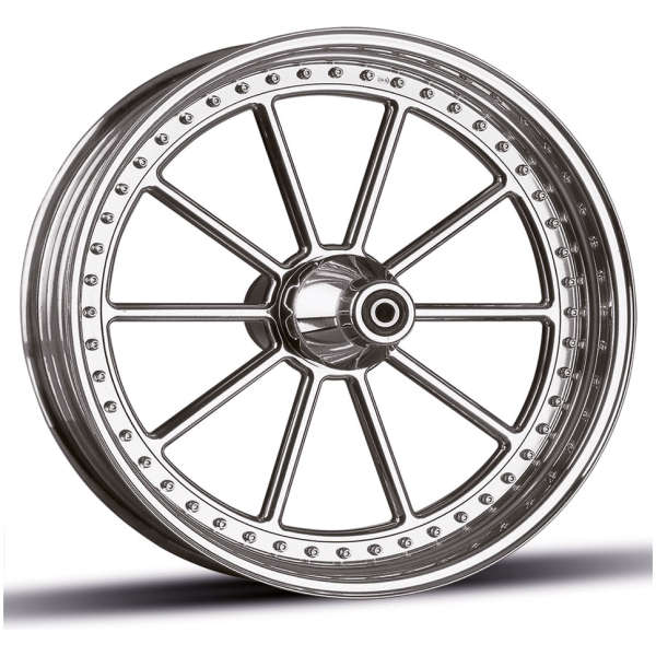RICK'S THREE-PIECE BILLET ALUMINUM WHEELS Rick's Purple Pricecode Solid CNC wheel