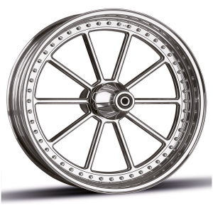 RICK'S THREE-PIECE BILLET ALUMINUM WHEELS Rick's Purple Pricecode Apollo/Mike Cuto