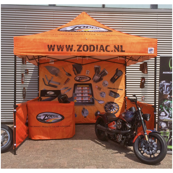 ZODIAC EZ-UP SHELTER Zodiac EZ-up display tent