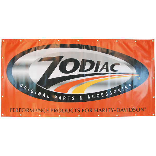 ZODIAC LOGO VINYL BANNER Zodiac Vinyl Banner 200x100cm