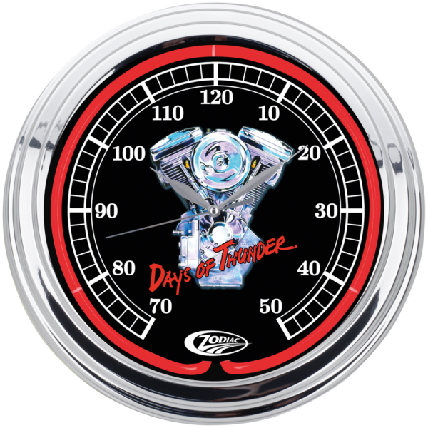 ZODIAC NEON WALL CLOCKS Zodiac "Evolution" Neon Clock 15"