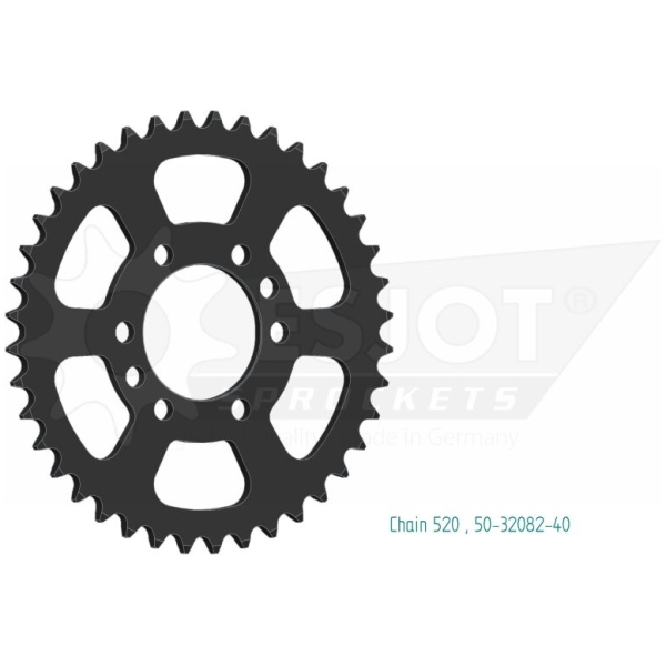 SPROCKET REAR 40T 520
