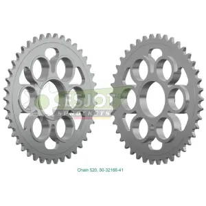 SPROCKET REAR 41T 520