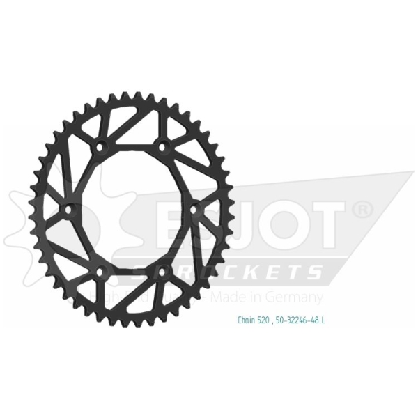 SPROCKET REAR 48T 520