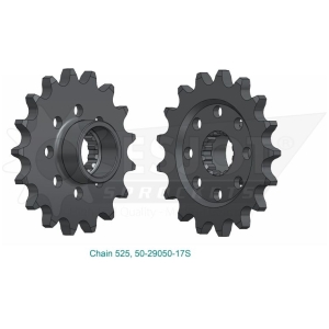 SPROCKET FRONT 17T 525