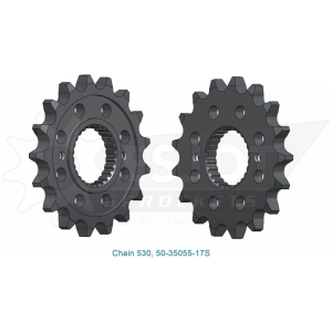 SPROCKET FRONT 17T 530
