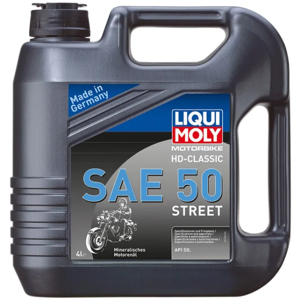 ENGINE OIL MOTORBIKE HD-CLASSIC SAE 50 4 LITER