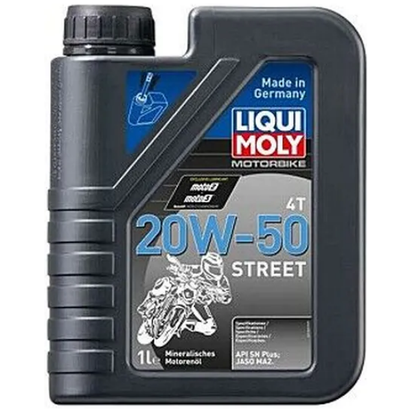 ENGINE OIL MOTORBIKE 4T 20W50 MINERAL 1 LITER