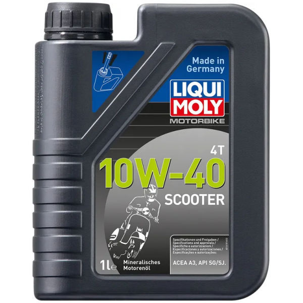 ENGINE OIL MOTORBIKE 4T 10W40 MINERAL 1 LITER