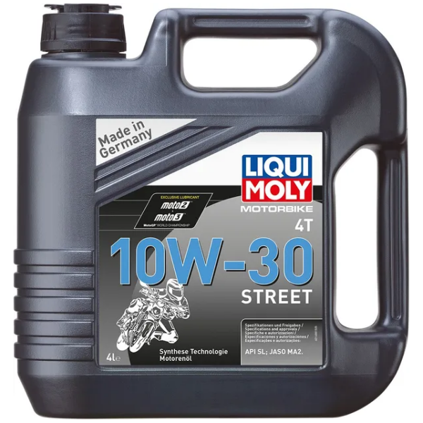 ENGINE OIL MOTORBIKE 4T 10W30 SYNTHETIC TECHNOLOGY 4 LITER