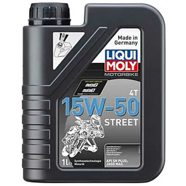 ENGINE OIL MOTORBIKE 4T 15W50 SYNTHETIC TECHNOLOGY 1 LITER