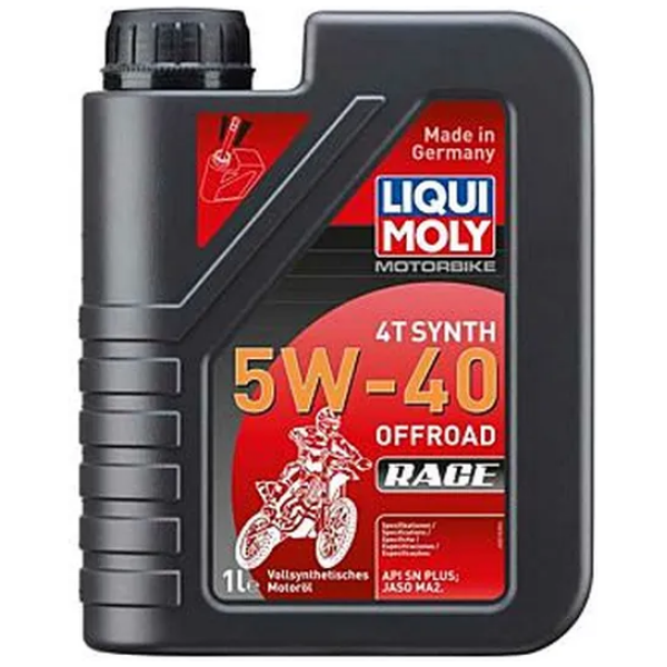 ENGINE OIL MOTORBIKE 4T 5W40 FULLY SYNTHETIC 1 LITER
