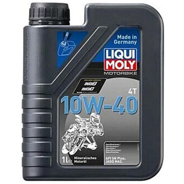 ENGINE OIL MOTORBIKE 4T 10W40 MINERAL 1 LITER