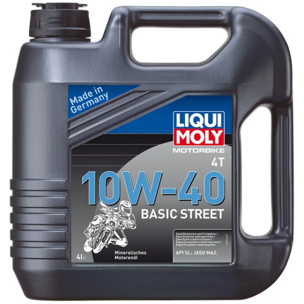 ENGINE OIL MOTORBIKE 4T 10W40 MINERAL 4 LITER