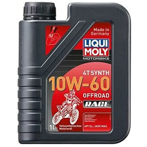 ENGINE OIL MOTORBIKE 4T 10W60 FULLY SYNTHETIC 1 LITER
