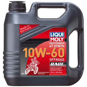 ENGINE OIL MOTORBIKE 4T 10W60 FULLY SYNTHETIC 4 LITER