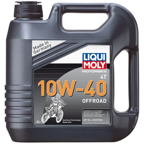 ENGINE OIL MOTORBIKE 4T 10W40 SYNTHETIC TECHNOLOGY 4 LITER