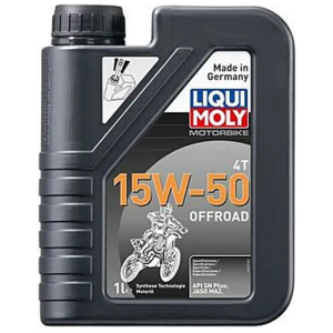 ENGINE OIL MOTORBIKE 4T 15W50 SYNTHETIC TECHNOLOGY 1 LITER