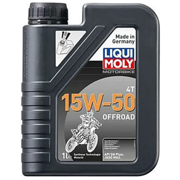 ENGINE OIL MOTORBIKE 4T 15W50 SYNTHETIC TECHNOLOGY 1 LITER