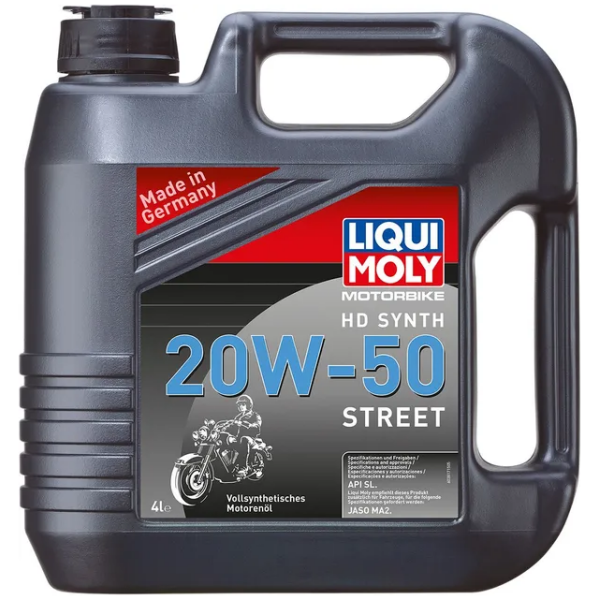 ENGINE OIL MOTORBIKE HD 20W50 FULLY SYNTHETIC 4 LITER