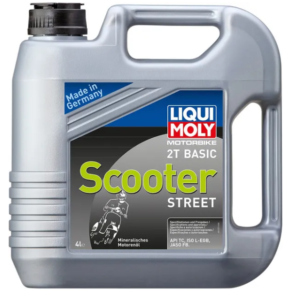 ENGINE OIL MOTORBIKE 2T SEMI SYNTHETIC 4 LITER