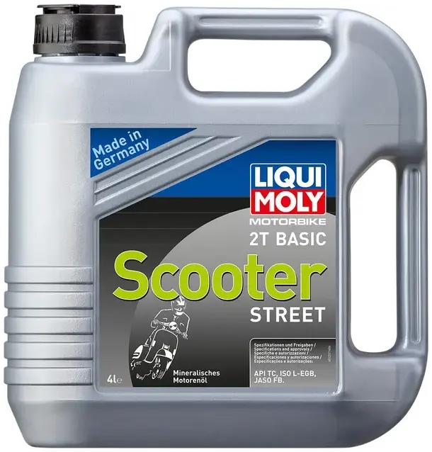 ENGINE OIL MOTORBIKE 2T SEMI SYNTHETIC 4 LITER