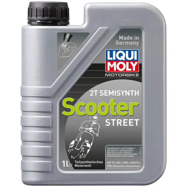 ENGINE OIL MOTORBIKE 2T SEMI SYNTHETIC 1 LITER