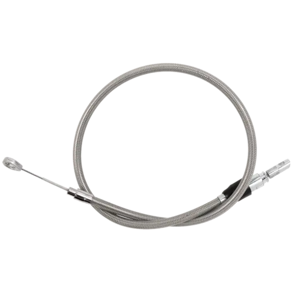 Clutch Cable - Upper - Softail 18-24 Stainless Steel 32"