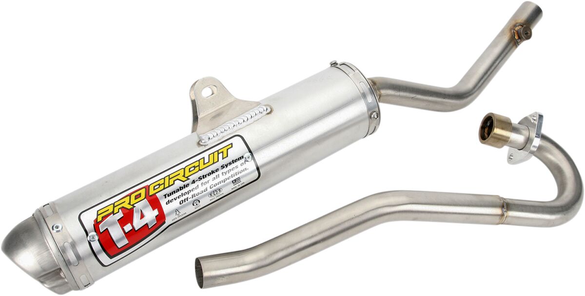 EXHAUST SYSTEM T-4 STAINLESS ALUMINIUM