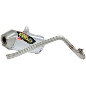 EXHAUST SYSTEM T-5 WITH REMOVABLE SPARK ARRESTER