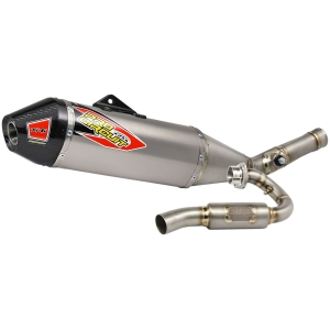 EXHAUST SYSTEM TI-6 TITANIUM WITH CARBON END CAP